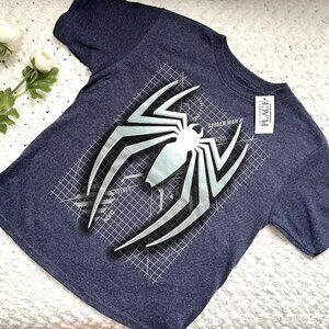 NWT Kids The Children's Place Spiderman T-Shirt (Blue) S